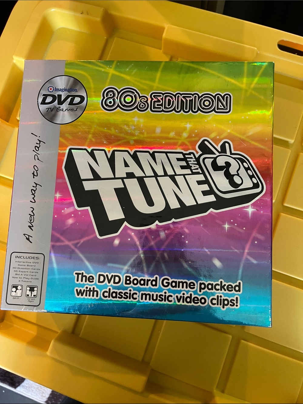 Name That Tune 80s Edition DVD Game - Rainbow Color